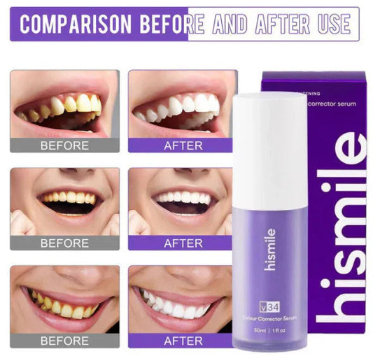 30ml V34 Purple Whitening Toothpaste Care For Teeth Gums