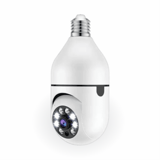 E27 PTZ Bulb WiFi Waterproof 360° Wireless Security Camera